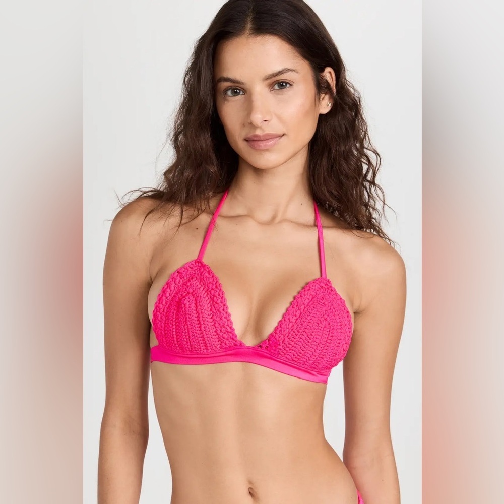 NWT Peixoto Women's Amerie Macrame Bikini Top